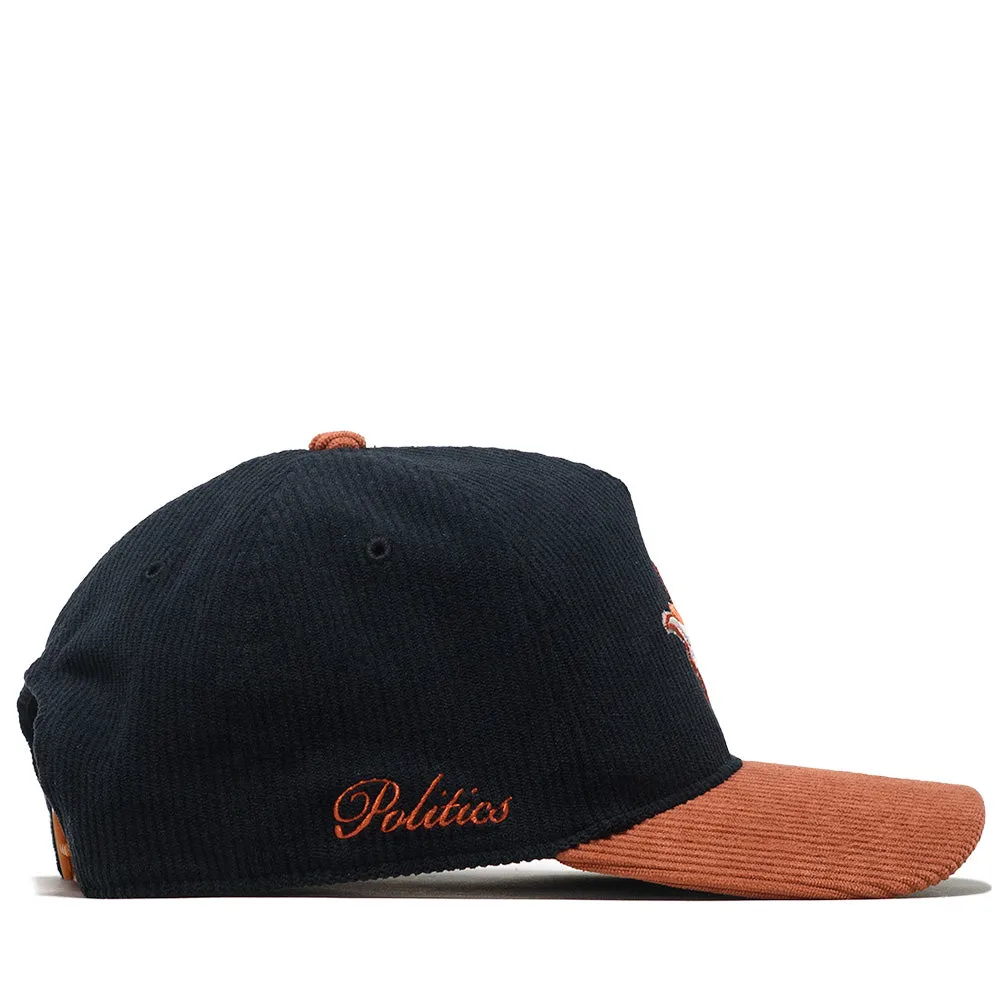 '47 x Politics Texas Longhorns Snapback - Black/Burnt Orange