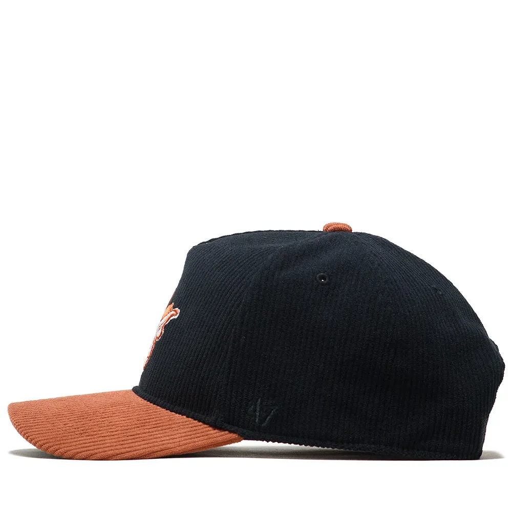 '47 x Politics Texas Longhorns Snapback - Black/Burnt Orange