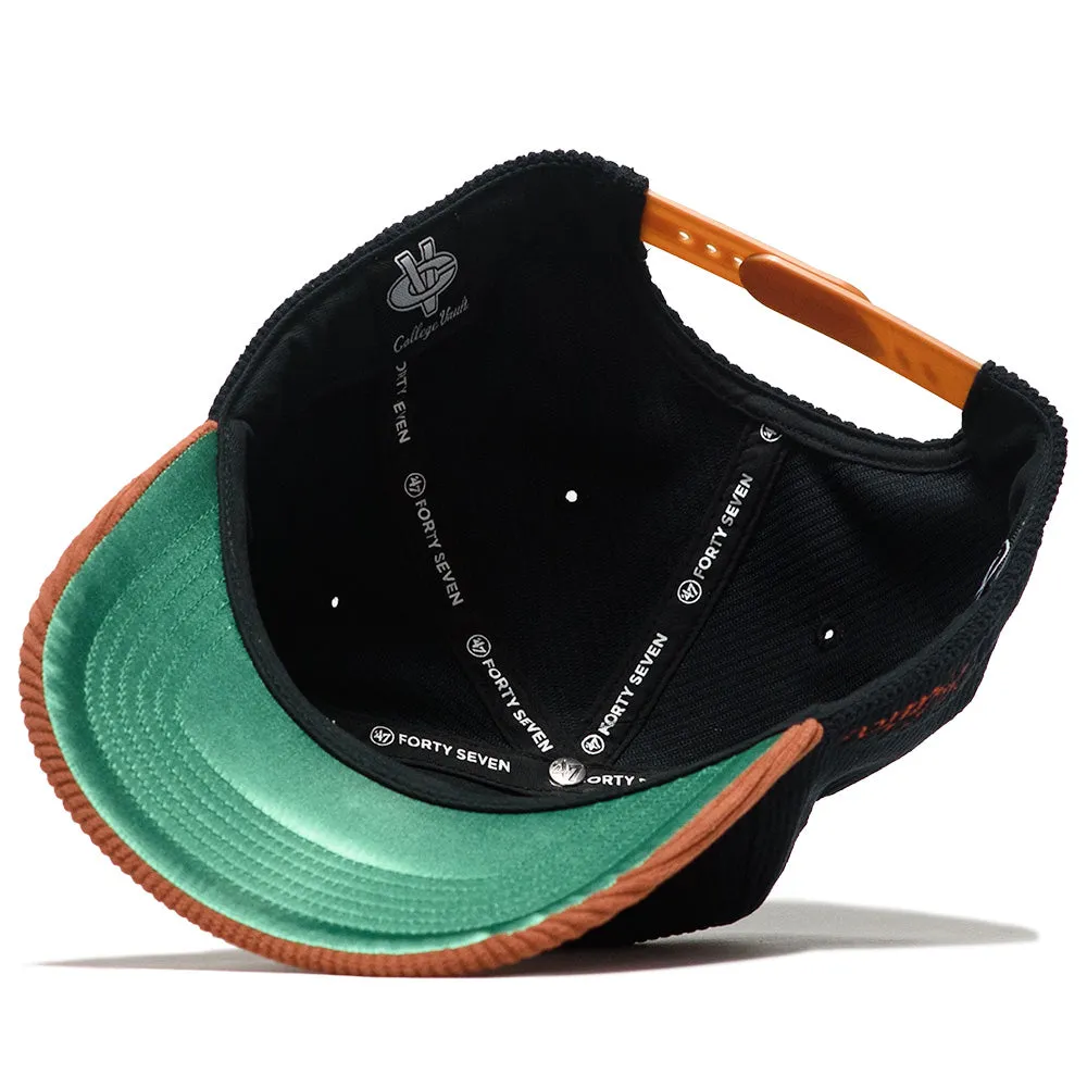'47 x Politics Texas Longhorns Snapback - Black/Burnt Orange