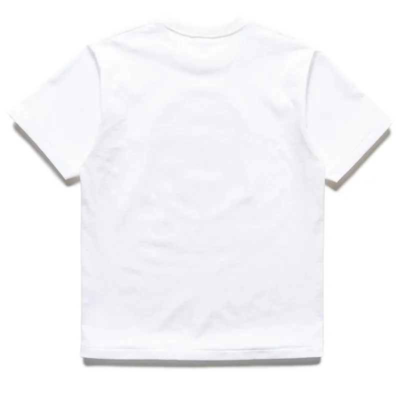 A Bathing Ape Embroidery Style Souvenir Logo Tee - White