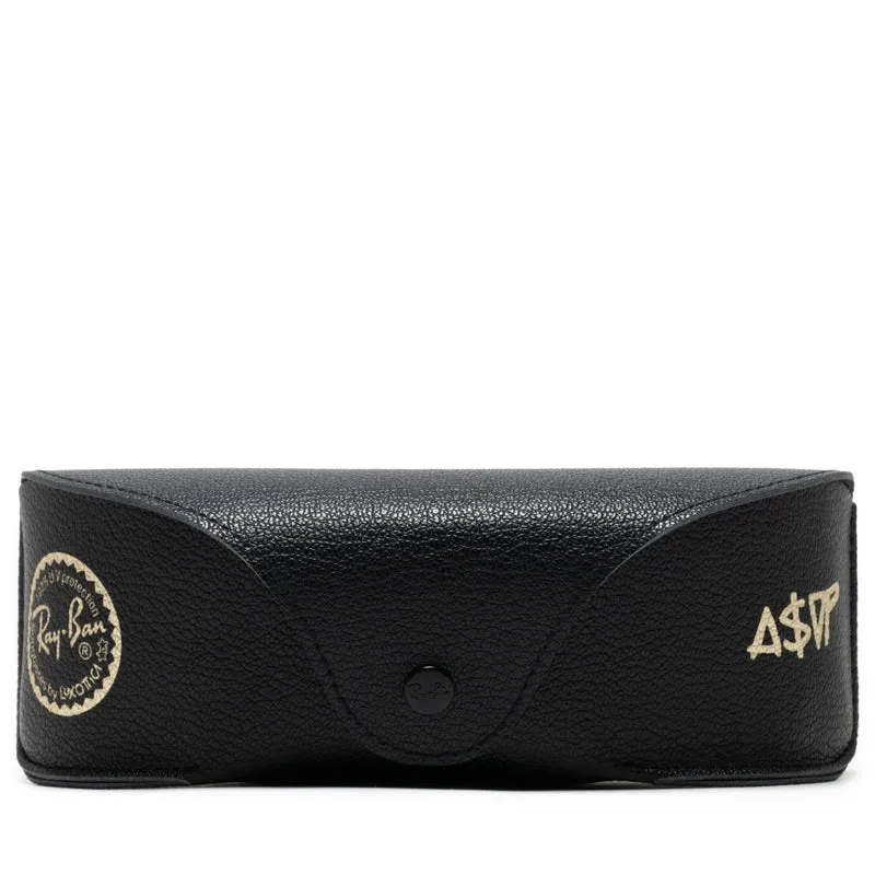 A$AP Rocky x Ray-Ban Mega Clubmaster - Polished Black/Gold