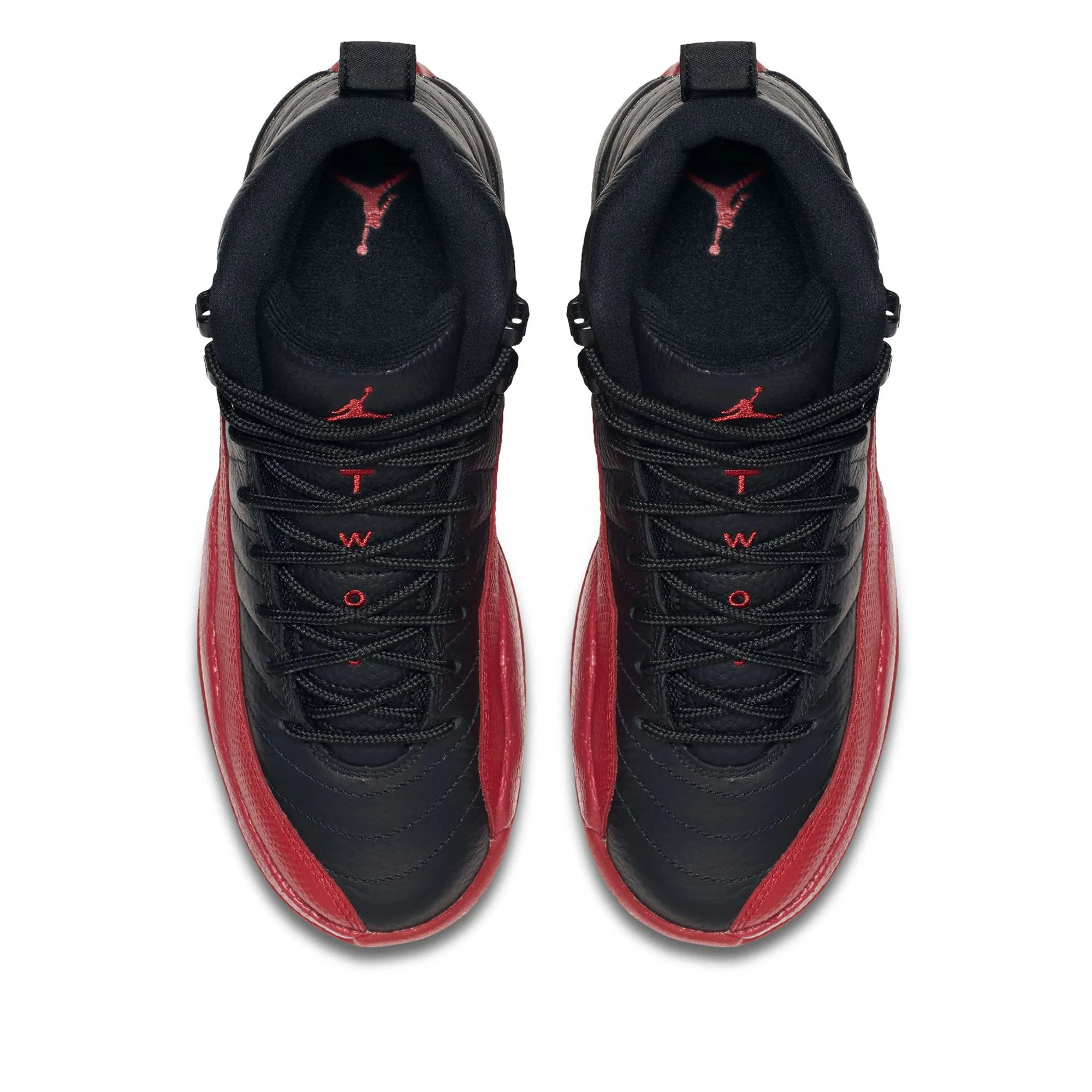 Air Jordan 12 Retro 'Flu Game' (GS) - Black/Varsity Red