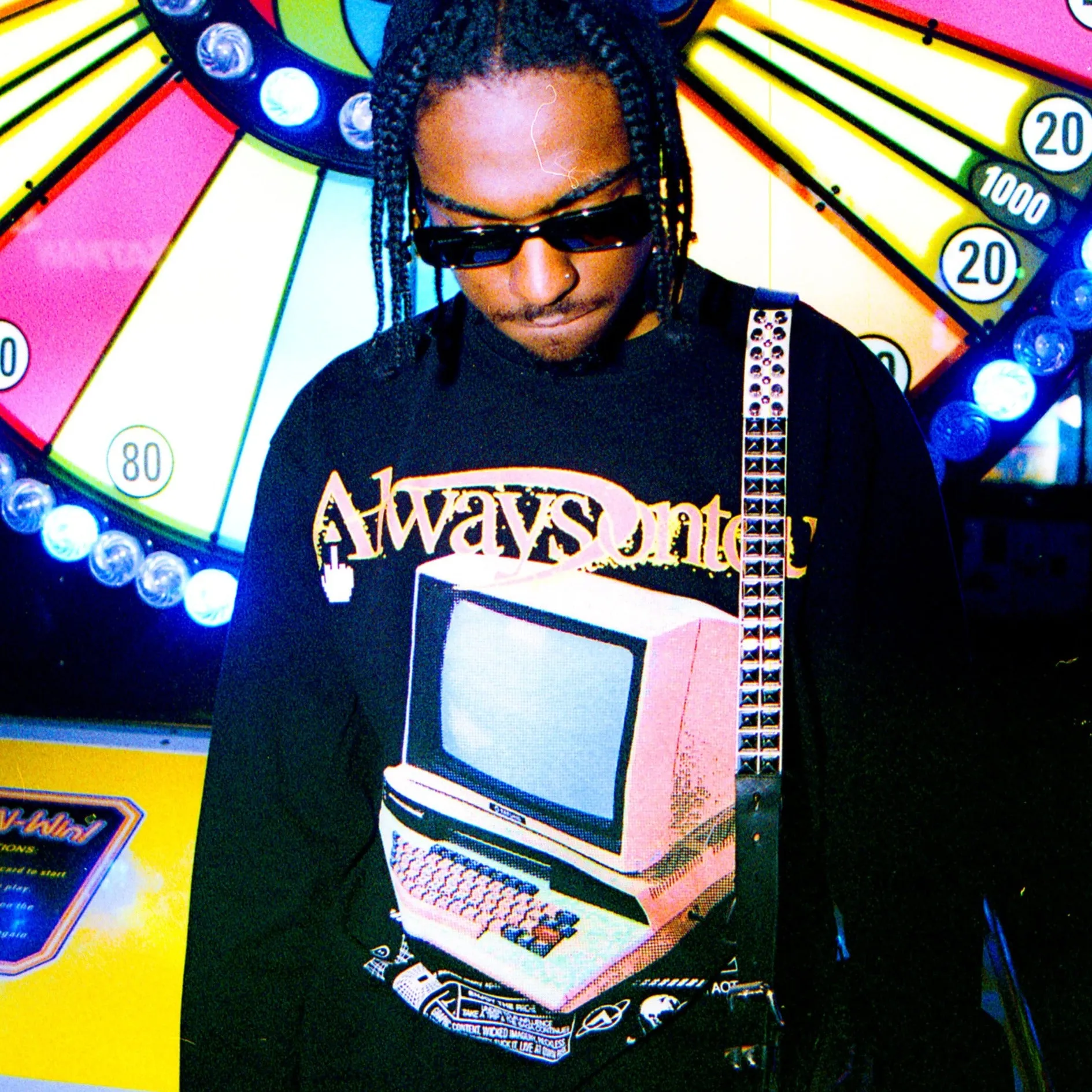 Always On Tour Hacker L/S Tee - Black