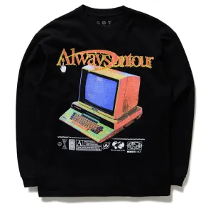Always On Tour Hacker L/S Tee - Black