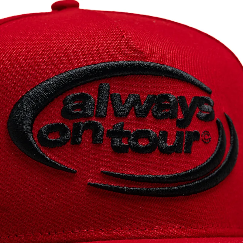 Always On Tour x New Era 9FIFTY A-Frame Snapback - Red