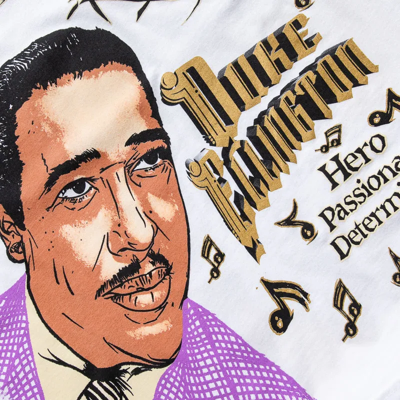 Barriers Worldwide Duke Ellington Tee - White