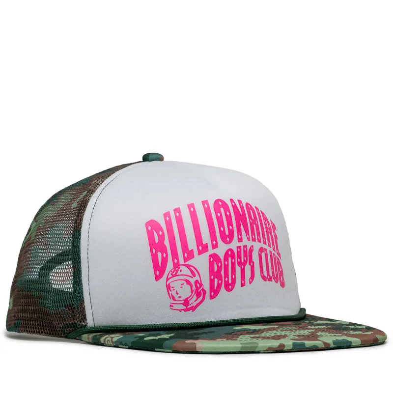 Billionaire Boys Club Camo Trucker Hat - Eden