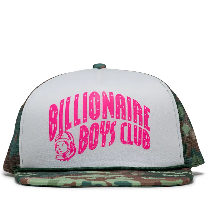 Billionaire Boys Club Camo Trucker Hat - Eden