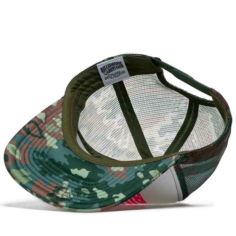 Billionaire Boys Club Camo Trucker Hat - Eden