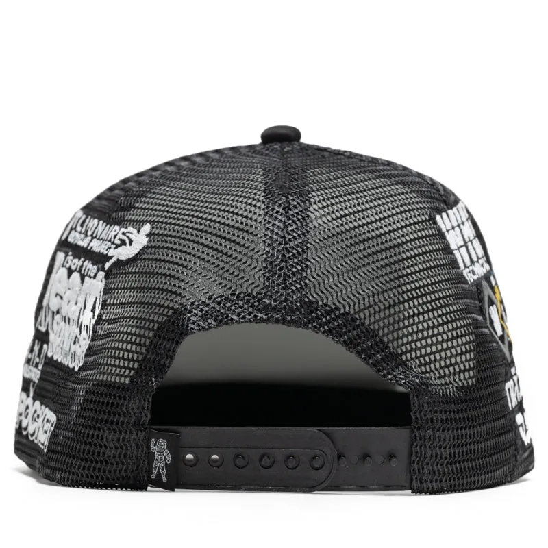 Billionaire Boys Club Solar System Trucker Hat - Black