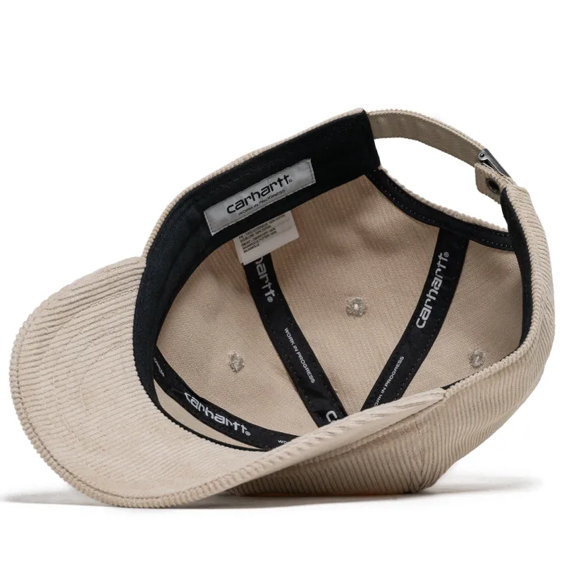 Carhartt WIP Harlem Strapback - Fleur De Sel/Black