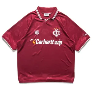 Carhartt WIP Hartt's Football Shirt - Mulberry