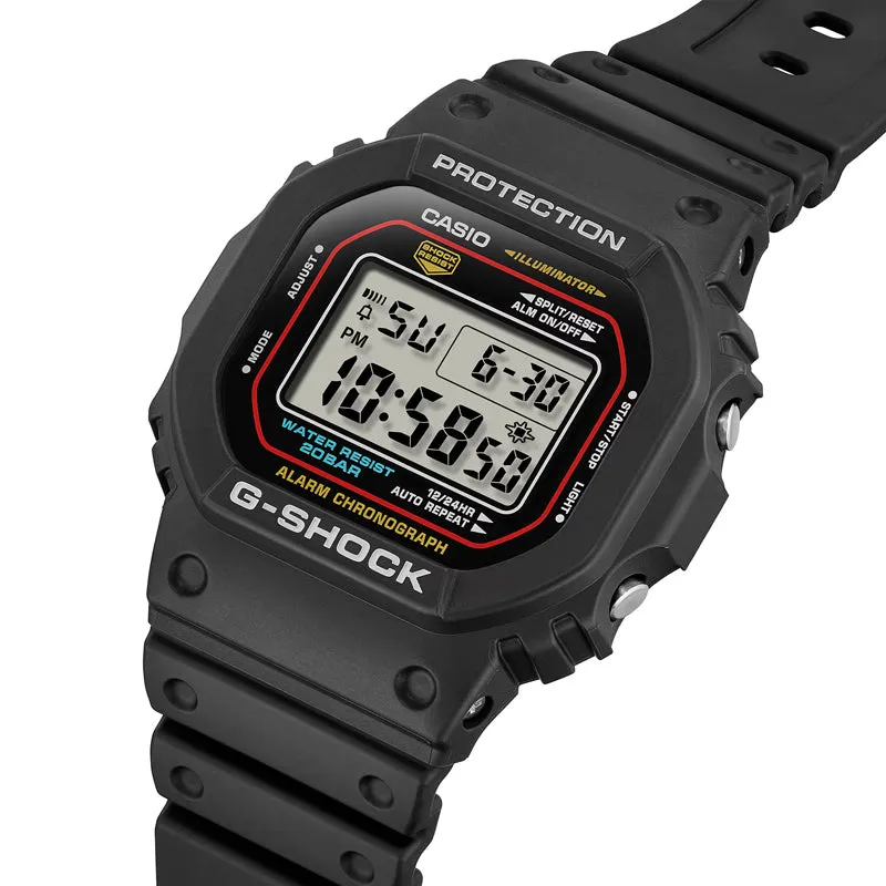 Casio G-Shock 5600 Series Digital Watch - Black
