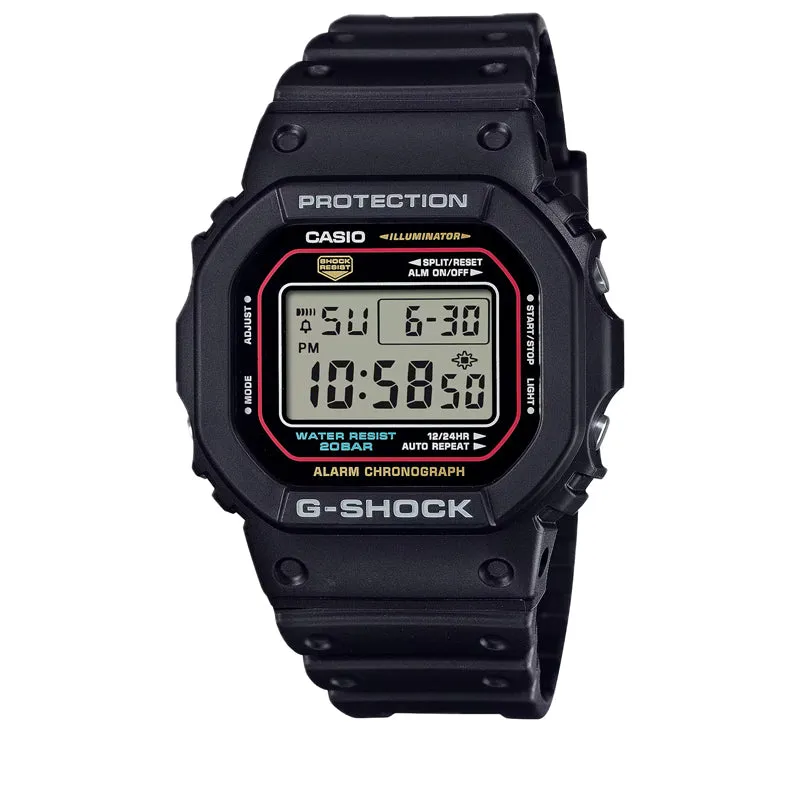 Casio G-Shock 5600 Series Digital Watch - Black