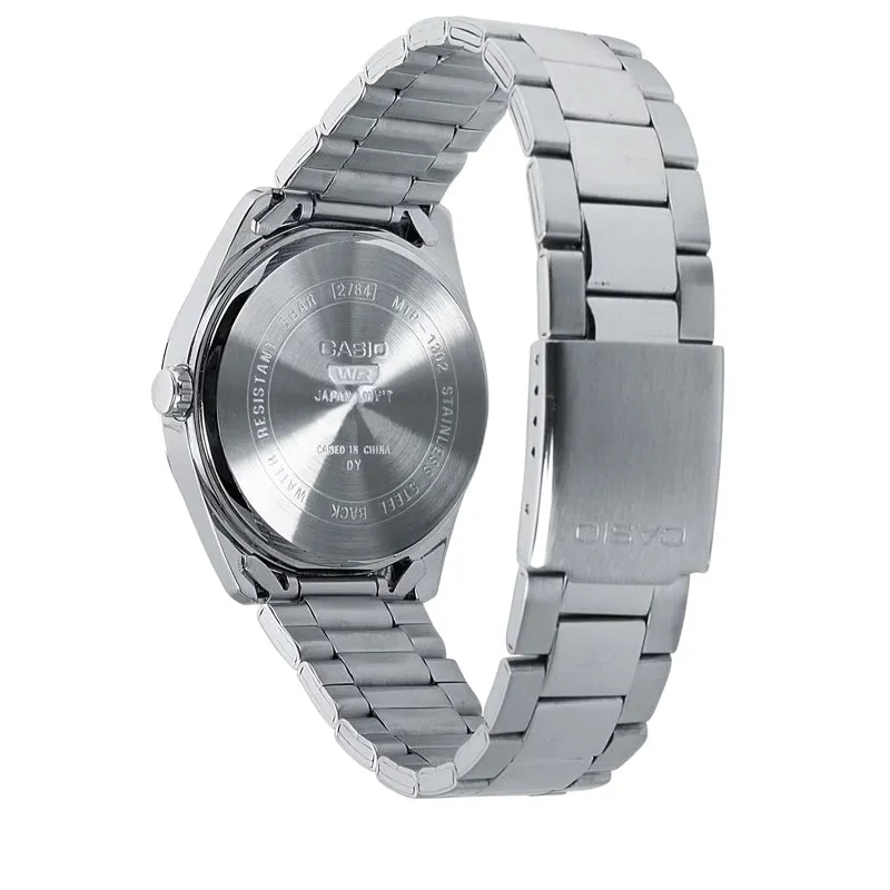 Casio Stainless Steel Analog Watch - Ice Blue