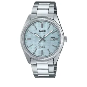 Casio Stainless Steel Analog Watch - Ice Blue