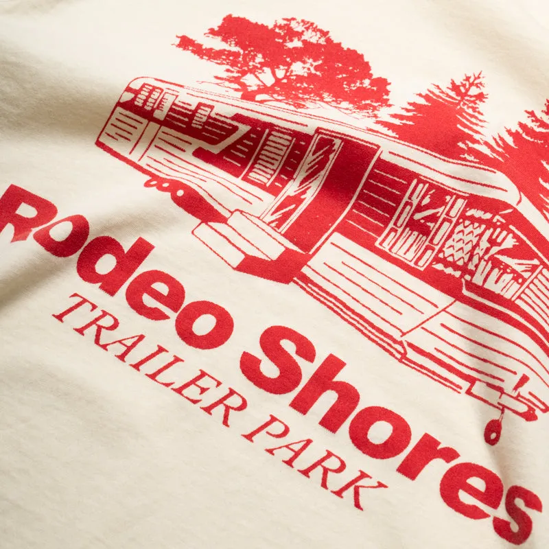 Diet Starts Monday Rodeo Tee - Antique White/Red