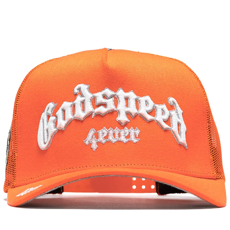 Godspeed New York GS Forever Trucker Hat - Citrus