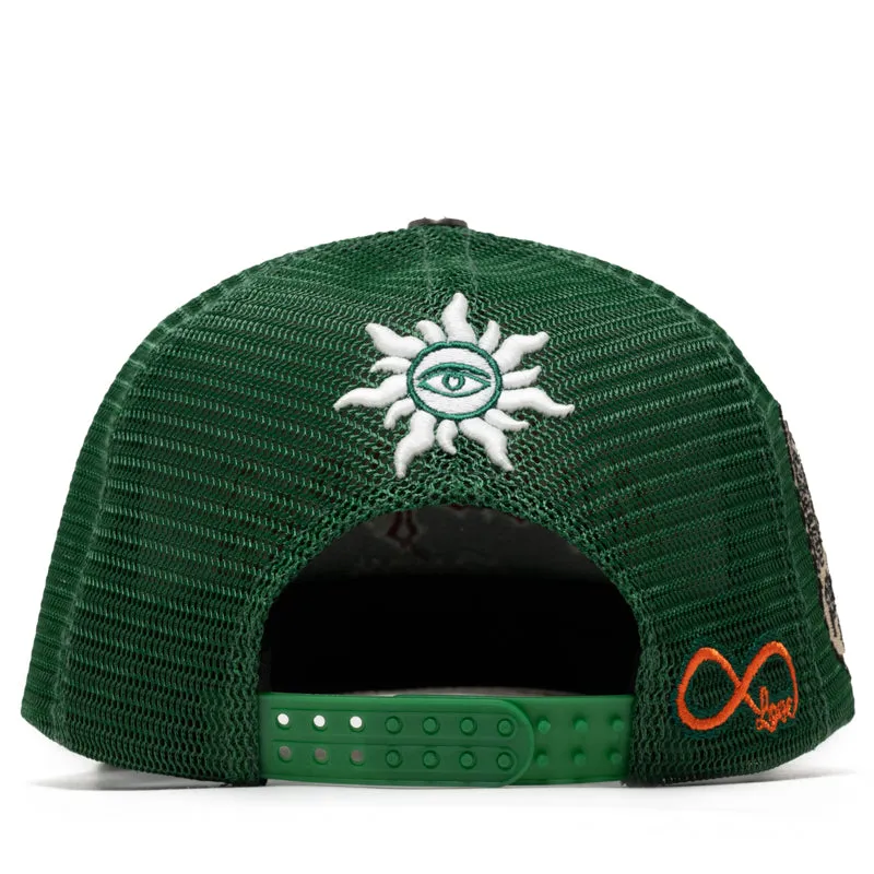 Godspeed New York GS Forever Trucker Hat - Green/Red