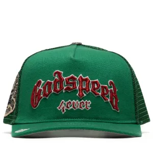 Godspeed New York GS Forever Trucker Hat - Green/Red