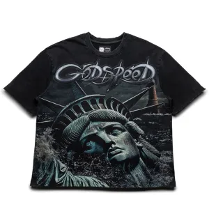 Godspeed New York Sunken Liberty 2 Tee - Black Wash