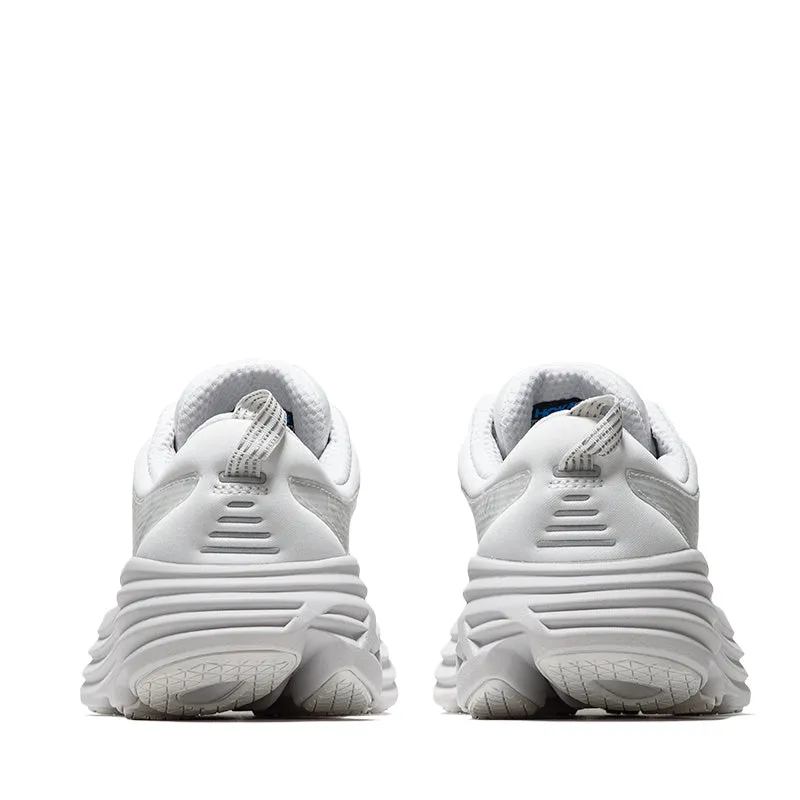 Hoka U Bondi 8 TS Caged - White/Cosmic Grey
