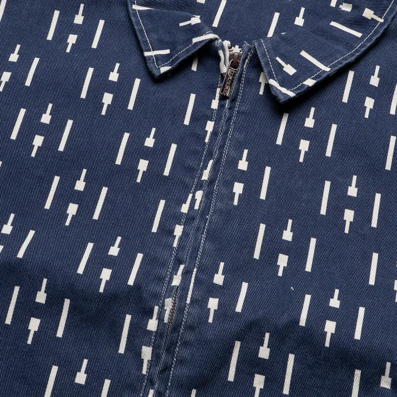Honor The Gift Denim Riding Jacket - Navy