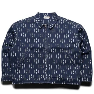 Honor The Gift Denim Riding Jacket - Navy