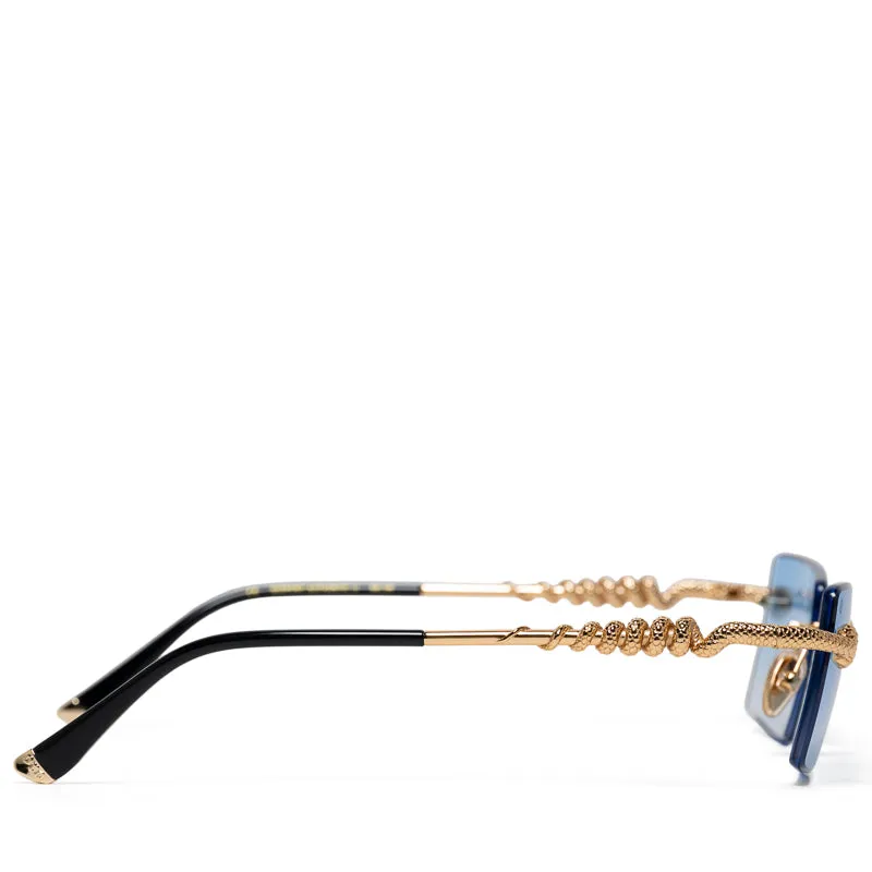 James Oro Serpent Authentic - Blue Tint/Gold
