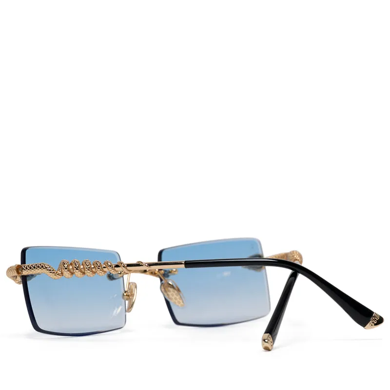 James Oro Serpent Authentic - Blue Tint/Gold