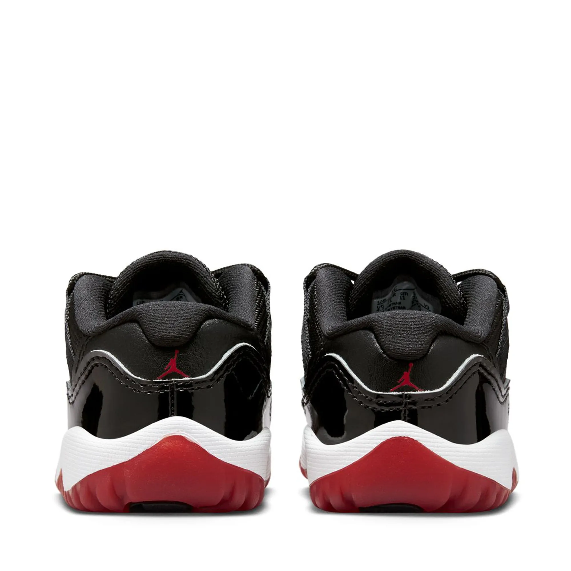Jordan 11 Retro Low 'Bred' (TD) - Black/Varsity Red