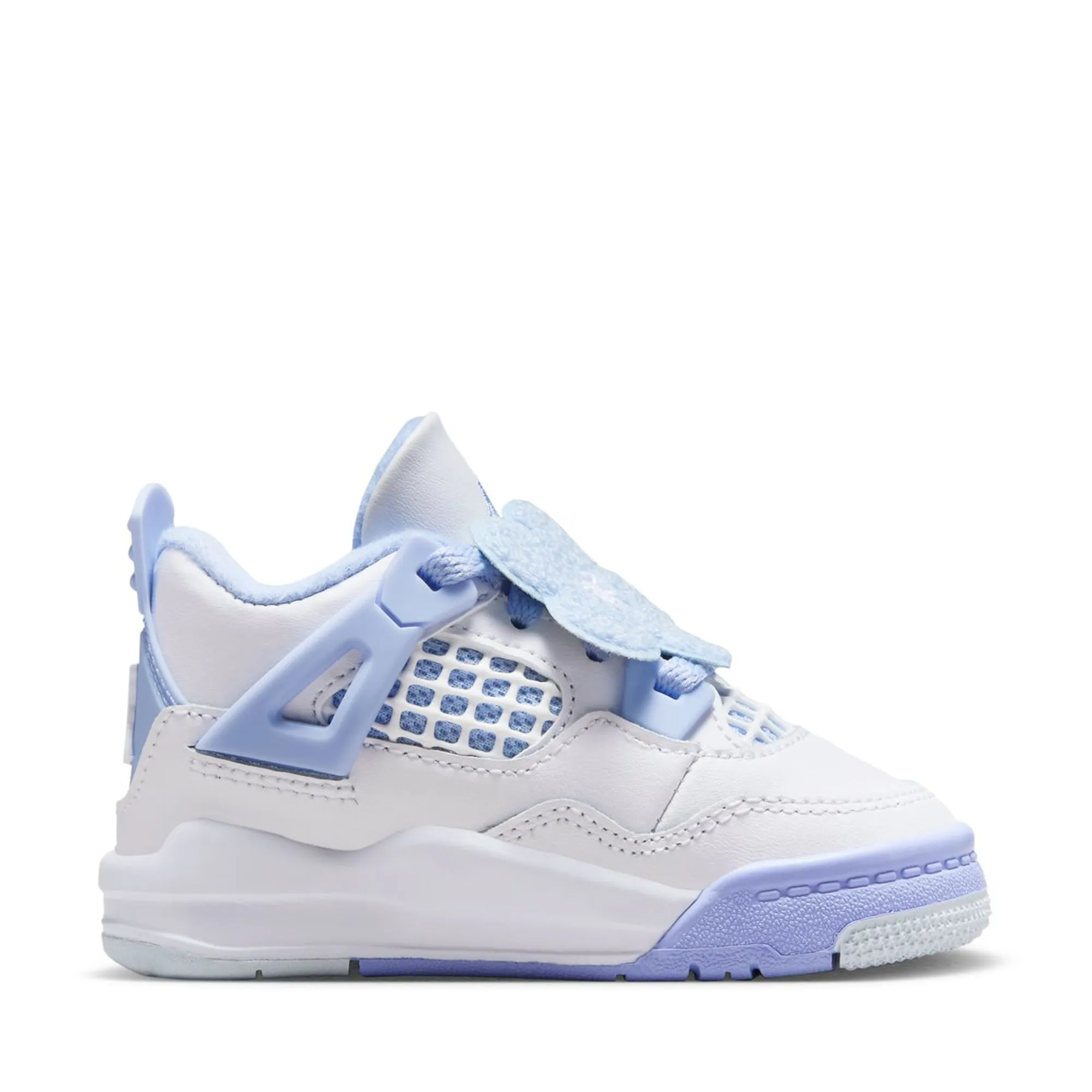 Jordan 4 Retro (TD) - White/Aluminum