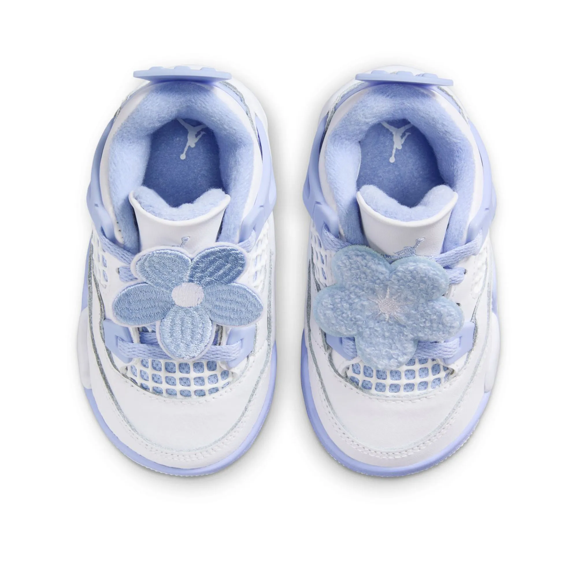 Jordan 4 Retro (TD) - White/Aluminum