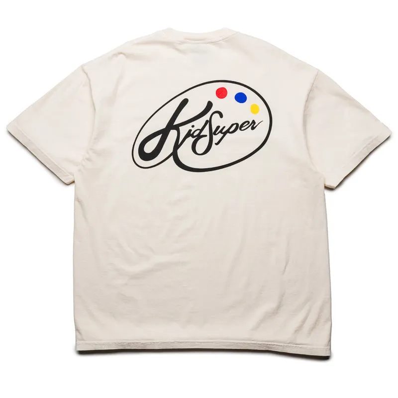 KidSuper Paint Palette Tee - Cream
