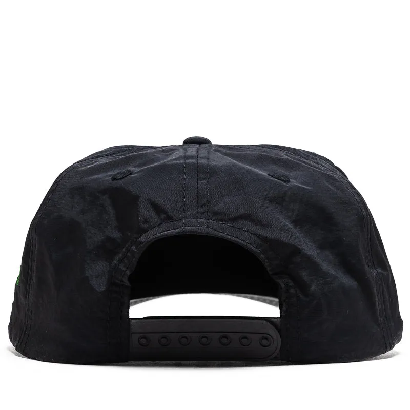 Malbon Golf Vacation Club Nylon Rope Hat - Black