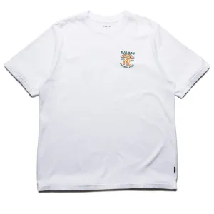 Malbon Golf Vacation Club Tee - White