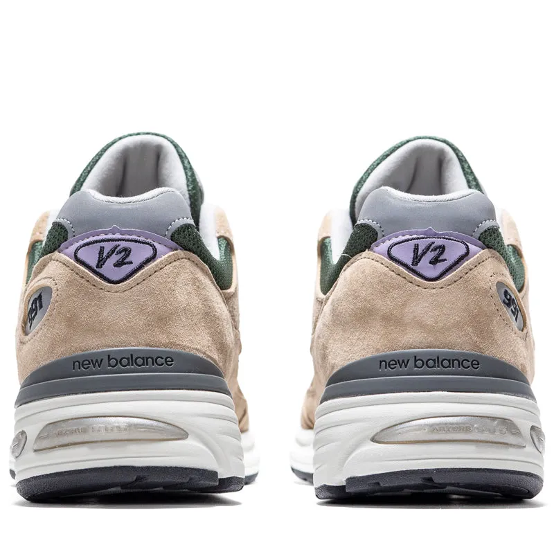New Balance Made in UK 991v2 - Cement/Douglas Fir