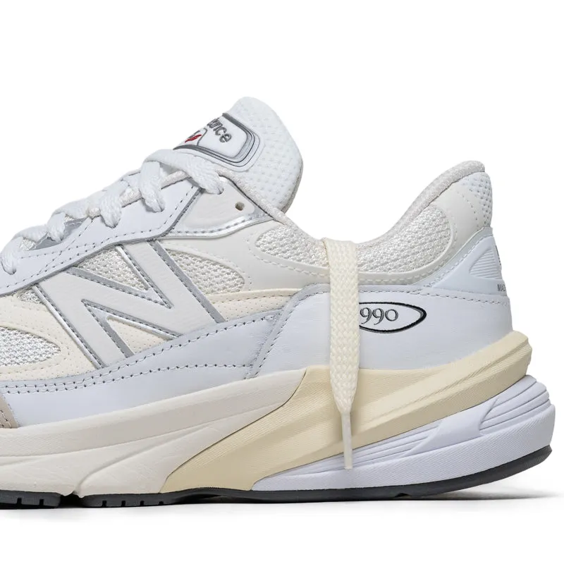 New Balance Made in USA 990v6 - White/Sea Salt