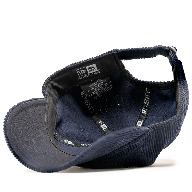 New Era Corduroy Texas Rangers 9TWENTY Strapback - Navy