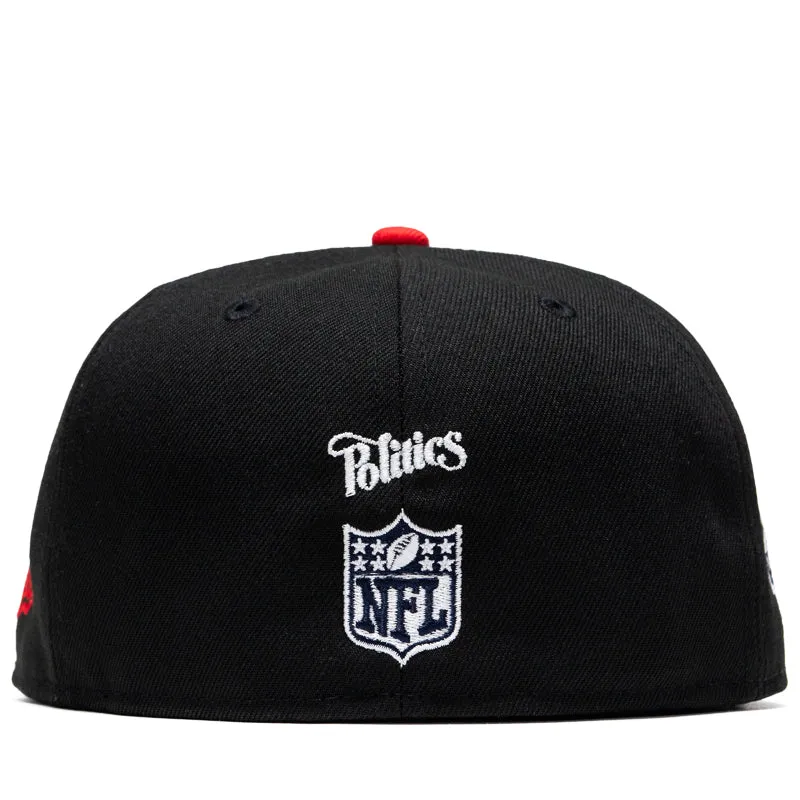 New Era x Politics Houston Texans 59FIFTY Fitted - Black/Navy