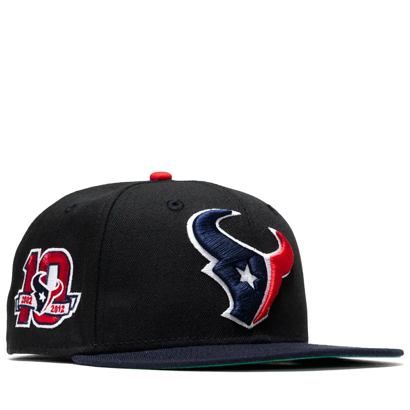 New Era x Politics Houston Texans 59FIFTY Fitted - Black/Navy