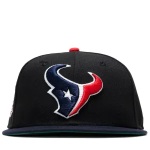 New Era x Politics Houston Texans 59FIFTY Fitted - Black/Navy