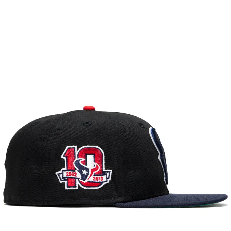 New Era x Politics Houston Texans 59FIFTY Fitted - Black/Navy