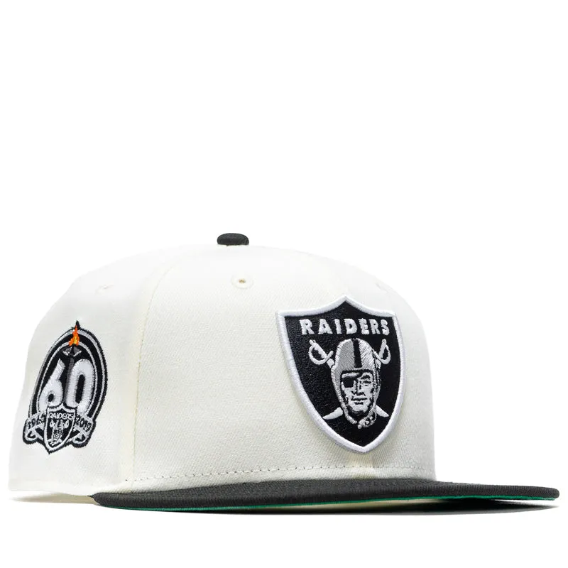 New Era x Politics Las Vegas Raiders 59FIFTY Fitted - Chrome/Black