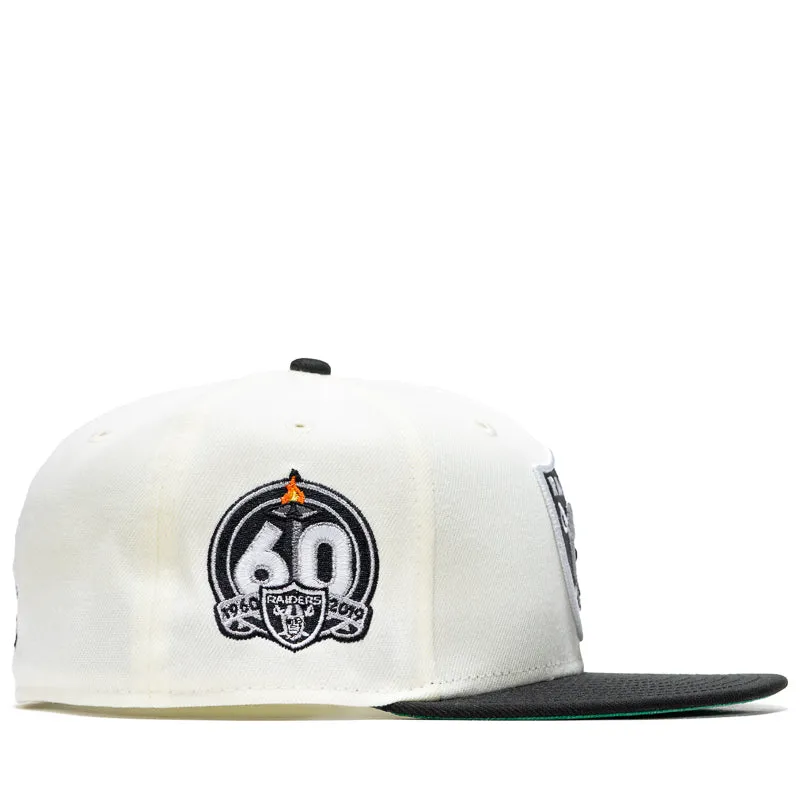 New Era x Politics Las Vegas Raiders 59FIFTY Fitted - Chrome/Black