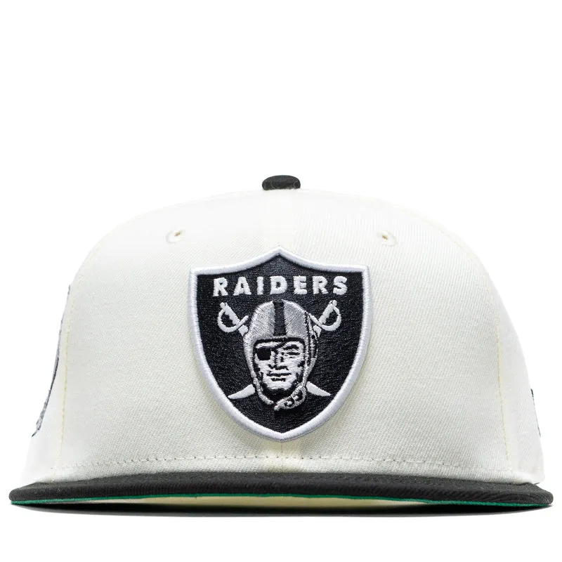 New Era x Politics Las Vegas Raiders 59FIFTY Fitted - Chrome/Black