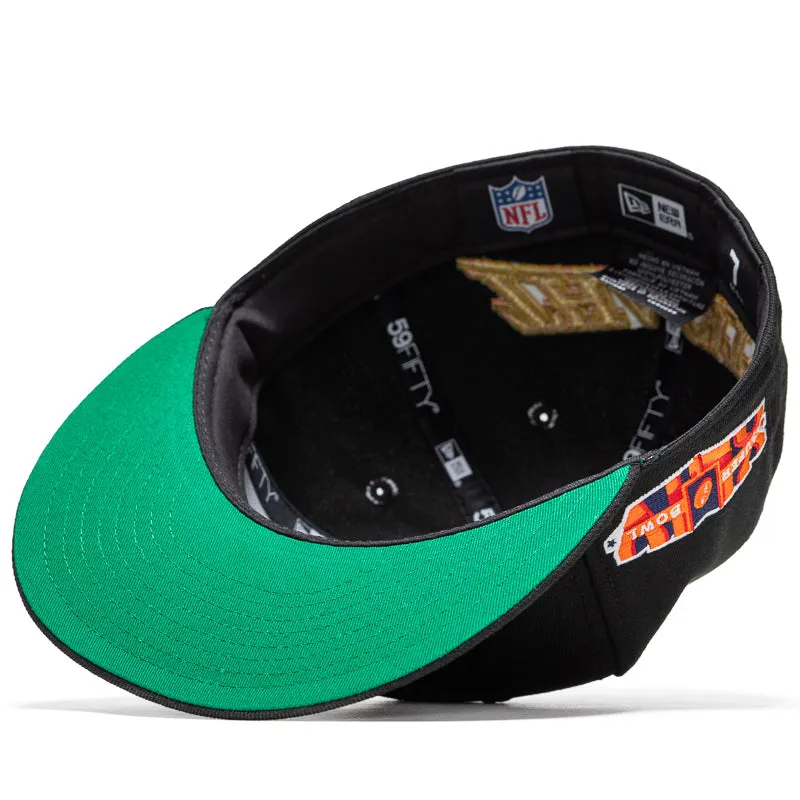 New Era x Politics New Orleans Saints 59FIFTY Fitted 'Tha City' - Black