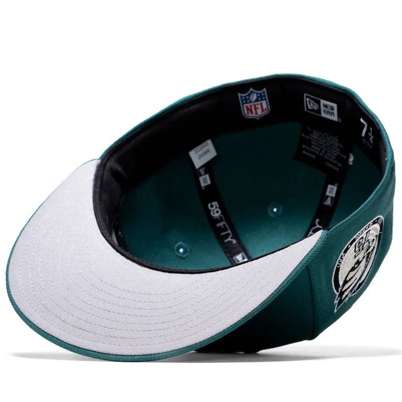 New Era x Politics Philadelphia Eagles 59FIFTY Fitted - Pine Green