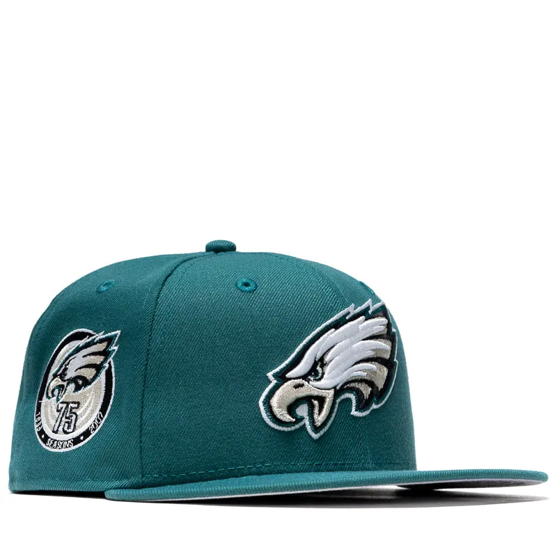 New Era x Politics Philadelphia Eagles 59FIFTY Fitted - Pine Green