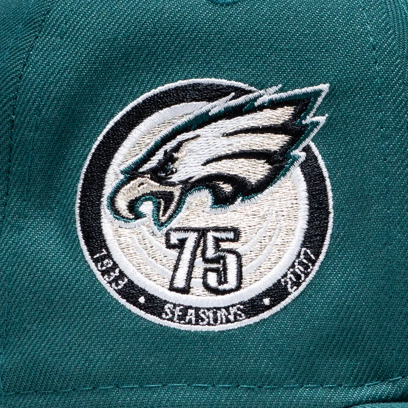 New Era x Politics Philadelphia Eagles 59FIFTY Fitted - Pine Green